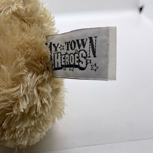 NEW Teddy Bear 7" Tan Sits Soft Toy Plush Marietta GA Tee Stuffed Animal - Picture 3 of 6